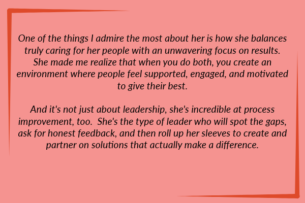 Leadership Testimony